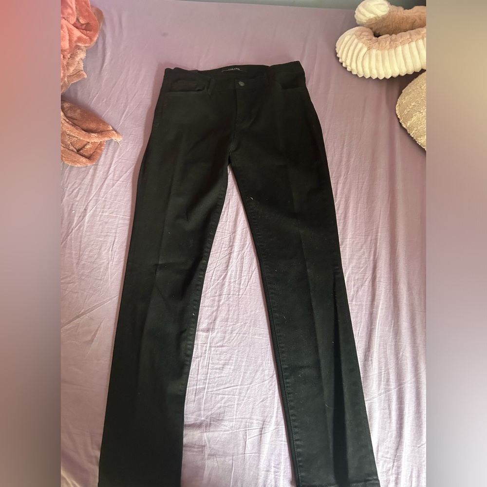 skinny black dress pants